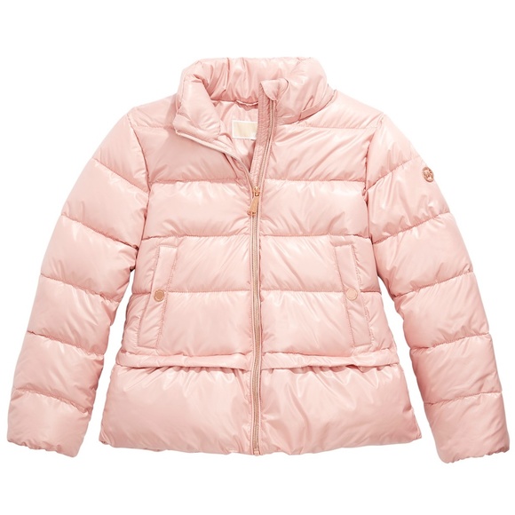 MICHAEL Michael Kors Faux-Fur-Trim Hooded Puffer - Picture 3 of 3